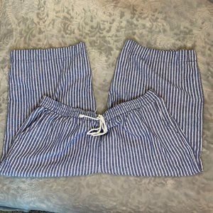 BeachLunchLounge Linen Blend Wide Leg Pant | Size XXL